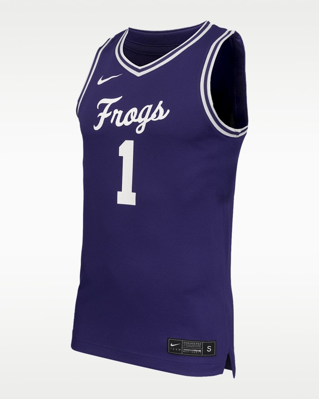 Jersey de básquetbol universitario Nike Replica para hombre TCU - Orquídea
