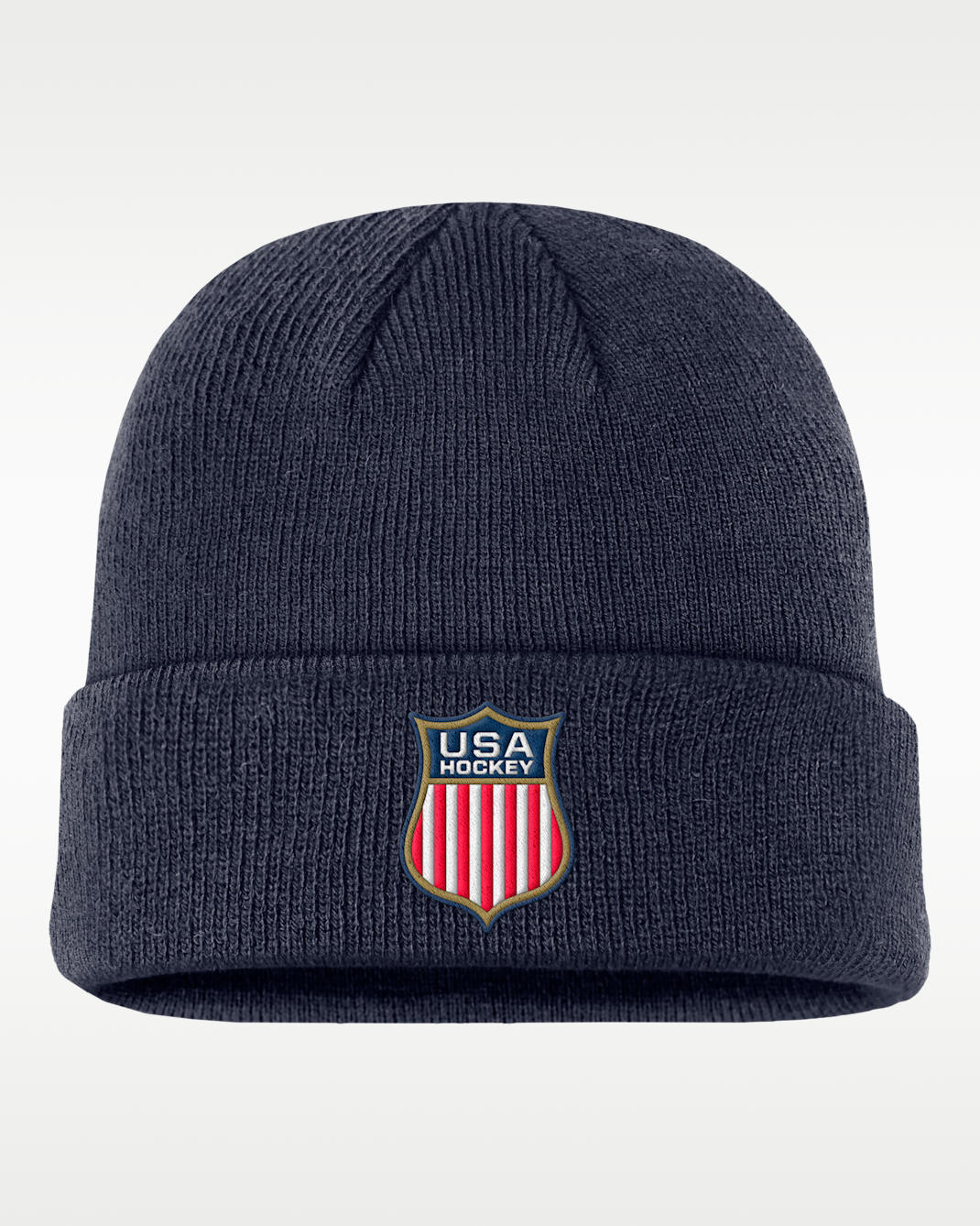Nike USA Olympic Team 2026 "Gold Medal" Terra BIg Kids' Cuffed Beanie - College Navy