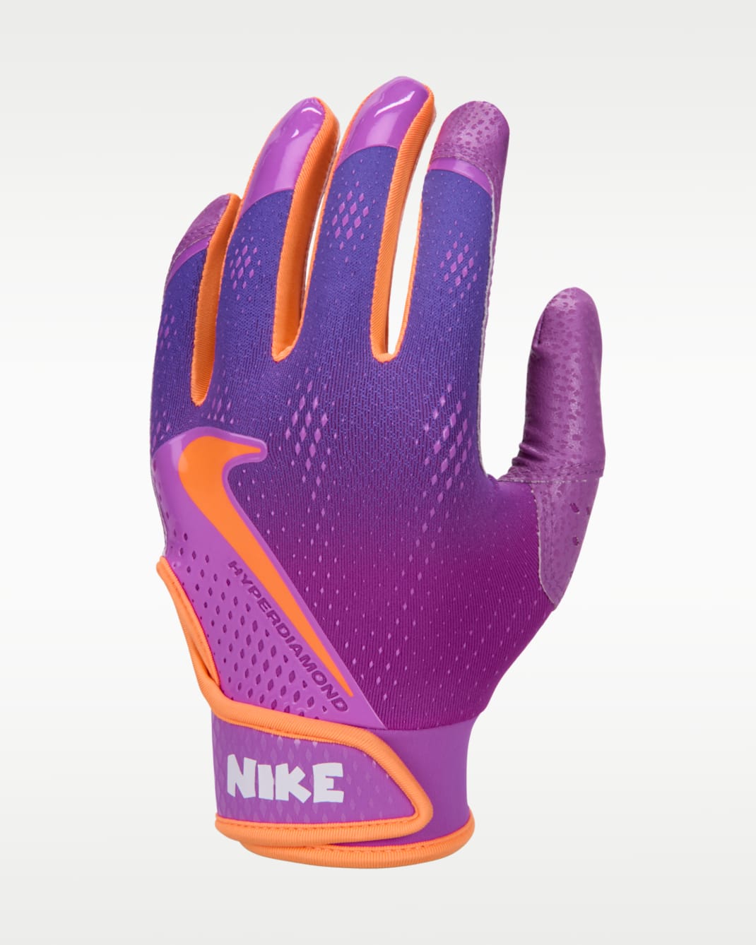 Guantes de softball para niños (1 par) Nike Hyperdiamond - Azul medio/Azul láser/Naranja atómico
