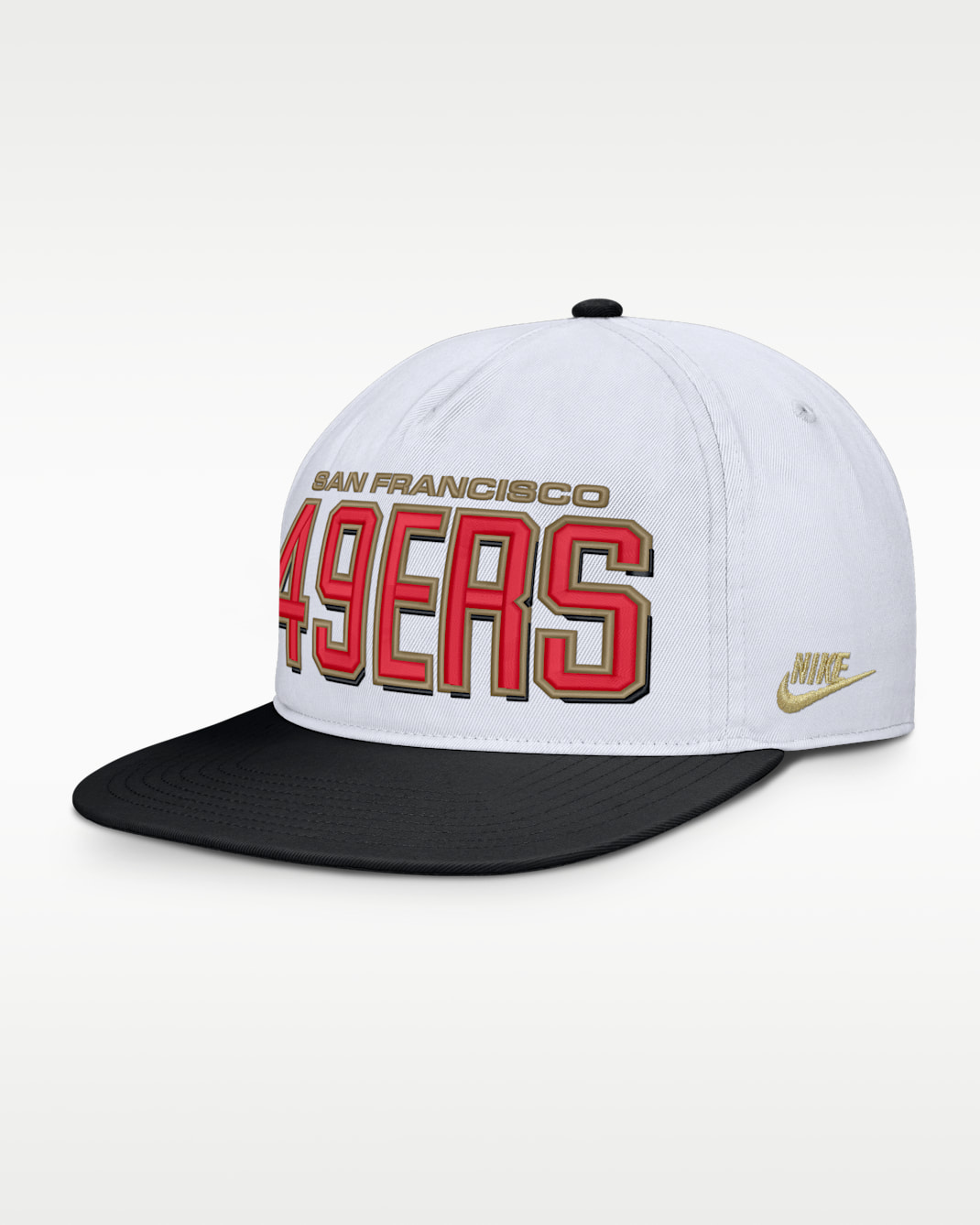 Gorra ajustable Nike de la NFL para hombre San Francisco 49ers Pro - Blanco