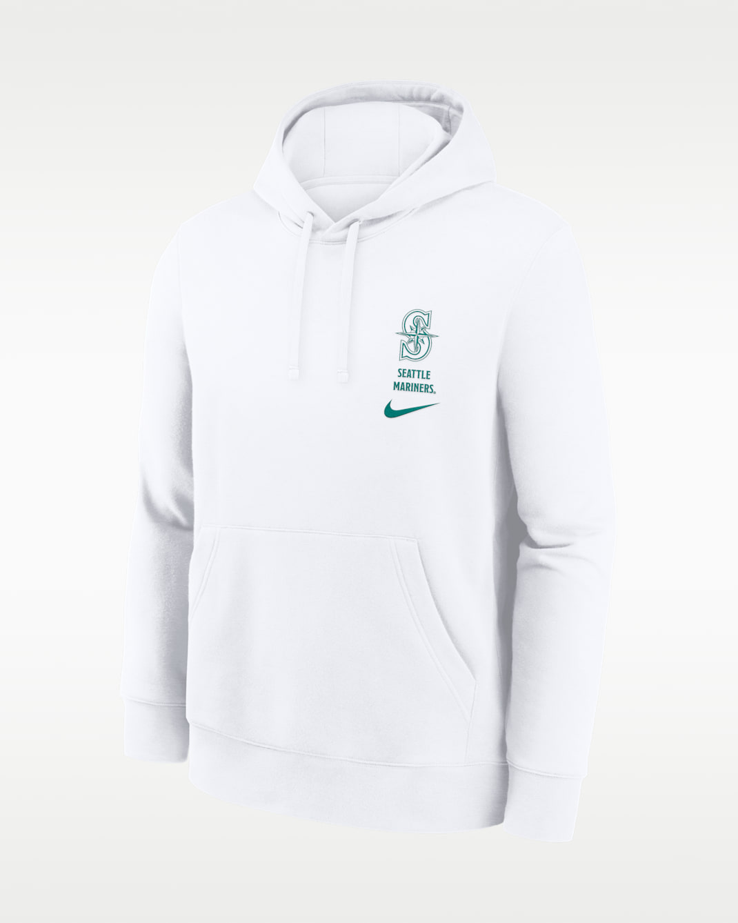 Seattle Mariners Minimal Club Men's Nike MLB Pullover Hoodie - White
