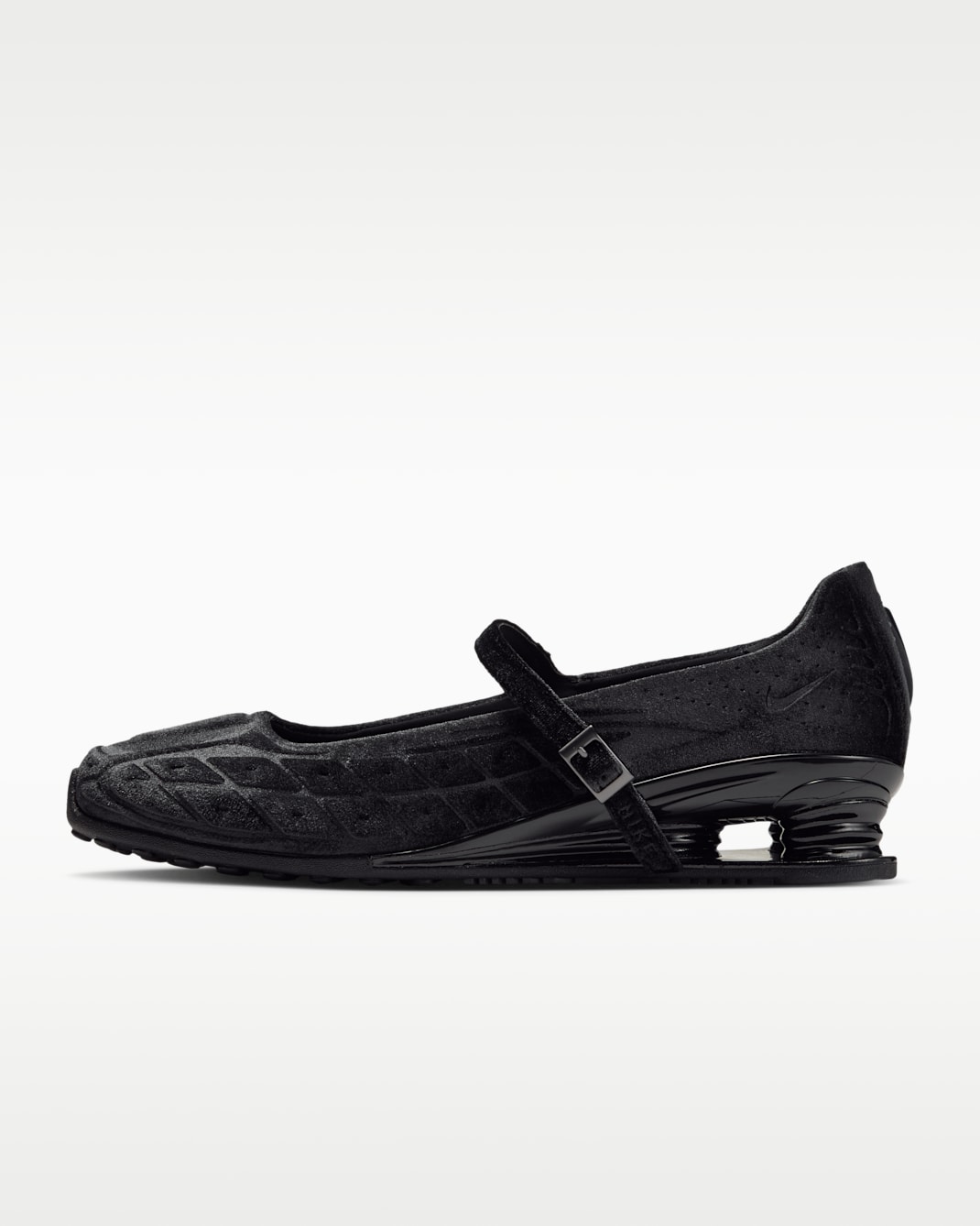 Nike Shox Z Calistra Velvet Women's Shoes - Black/Black/Black