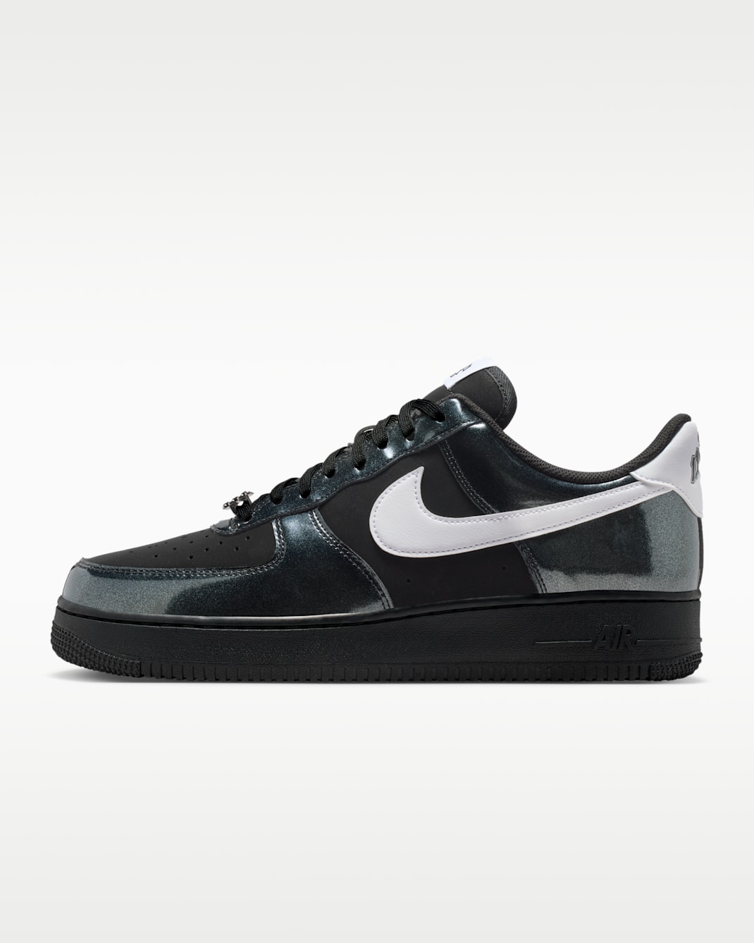 Chaussure Nike Air Force 1 '07 LV8 pour homme - Noir/Blanc