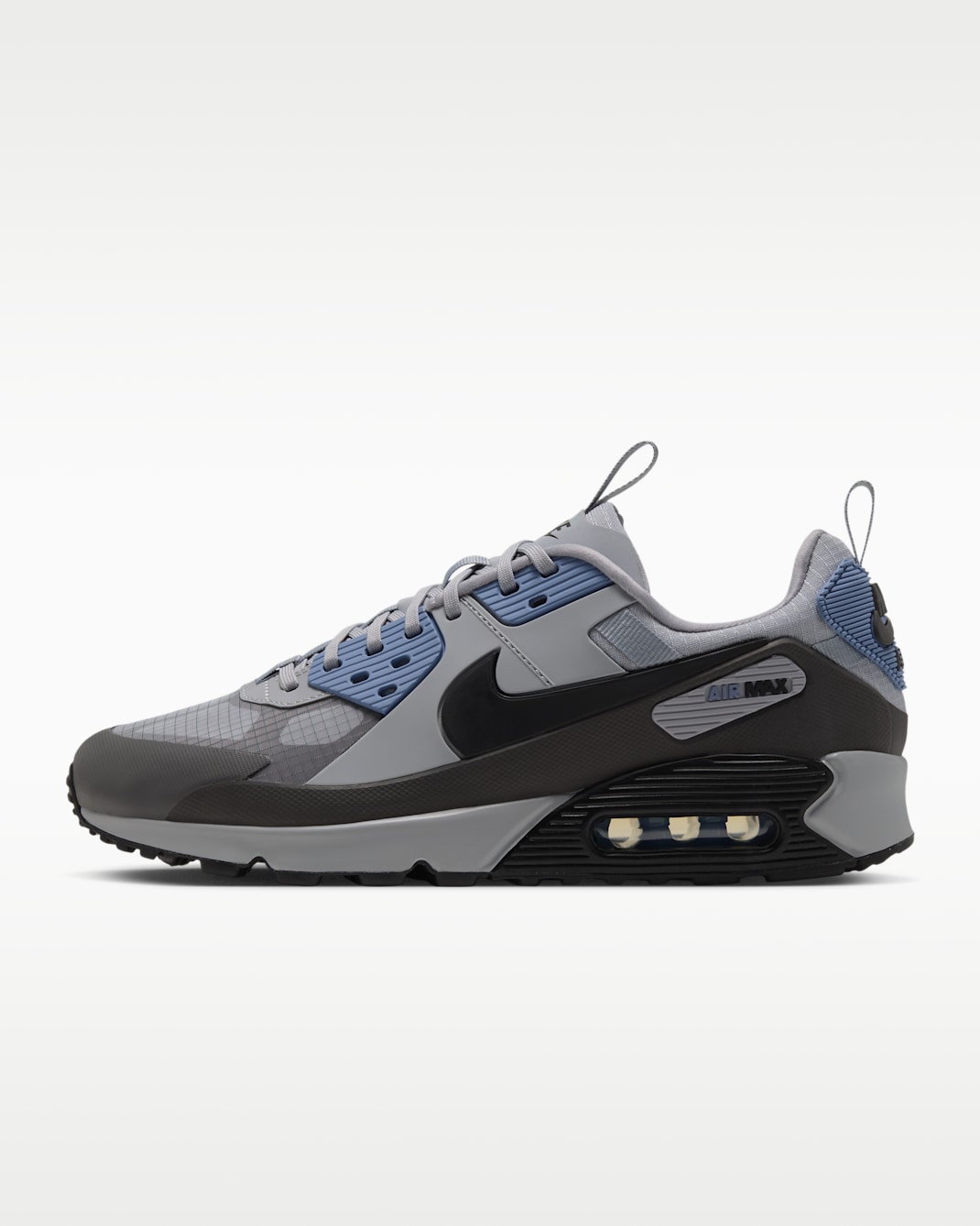 Nike Air Max 90 Drift Men's Shoes - Medium Ash/Work Blue/Wolf Grey/Black