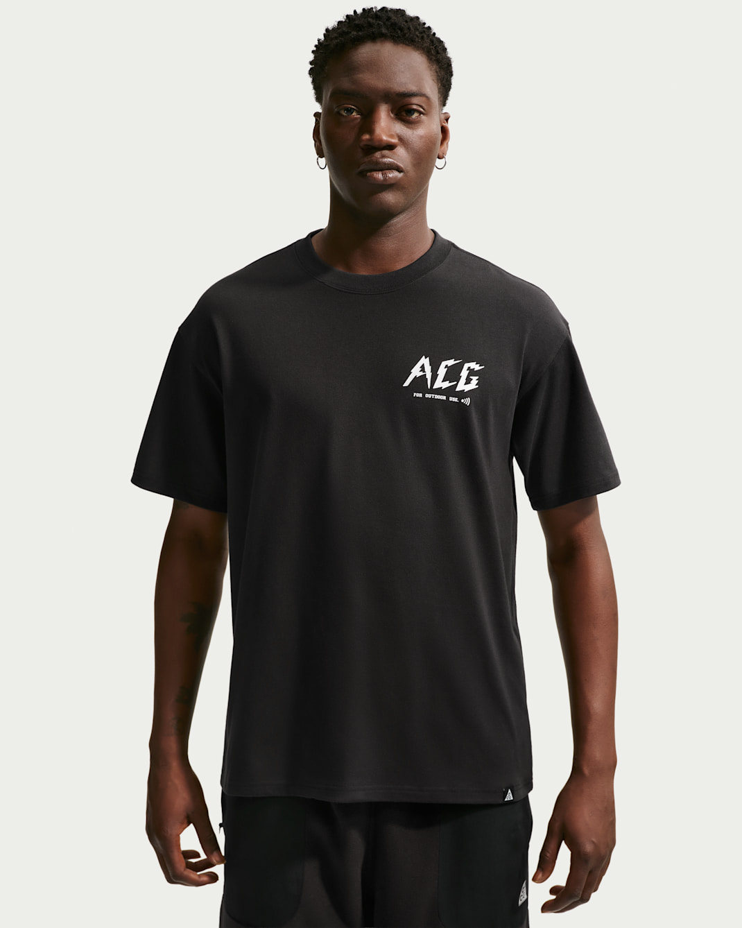 Nike ACG Dri-FIT T-Shirt (Herren) - Schwarz