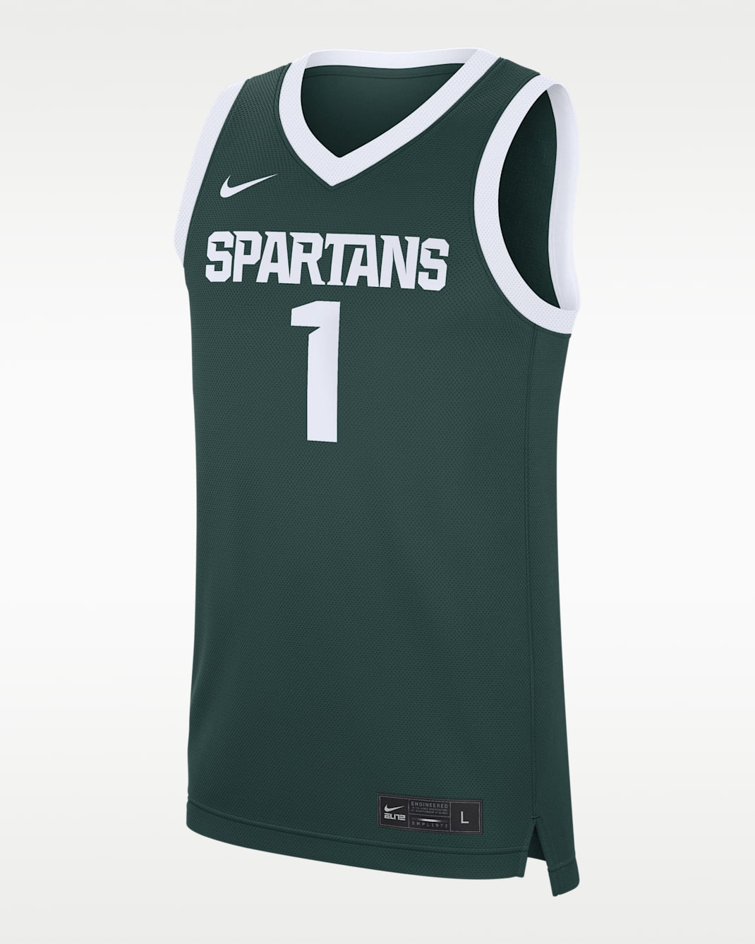 Michigan State Spartans Replica Men's Nike College Basketball Jersey - Pro Green