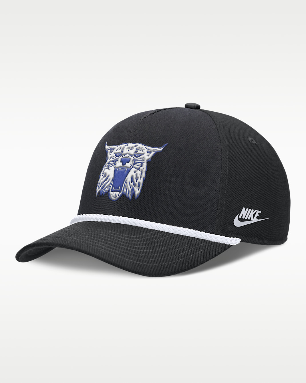 Kentucky Legacy Basketball Rope Rise Men's Nike College Adjustable Hat - Black