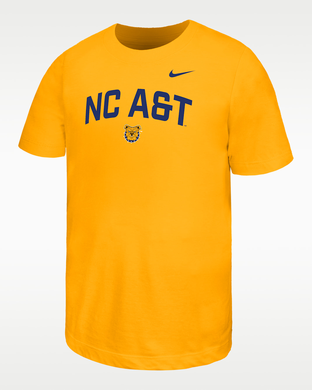 Nike College (North Carolina A&T University) Big Kids' Short-Sleeve T-Shirt - University Gold