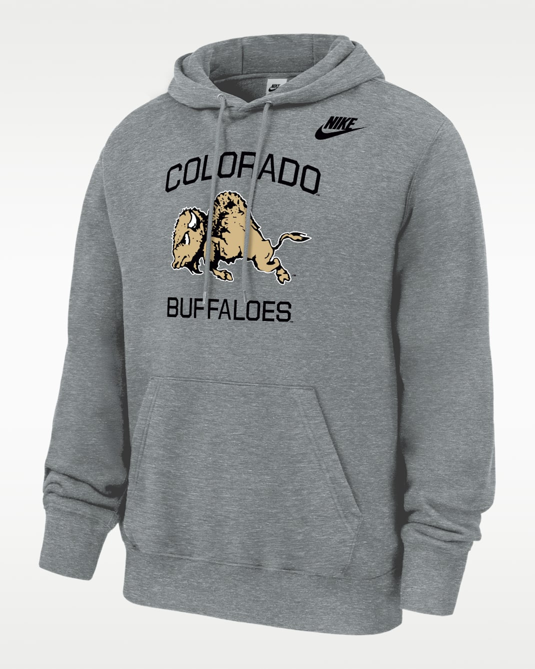 Colorado Buffaloes Club Men's Nike Football Fleece Pullover Hoodie
