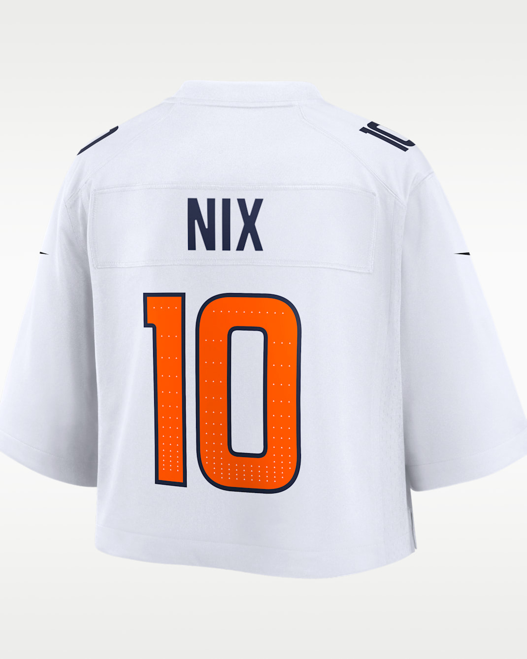 Bo Nix Denver Broncos Women's Nike NFL Cropped Tundra Game Jersey
