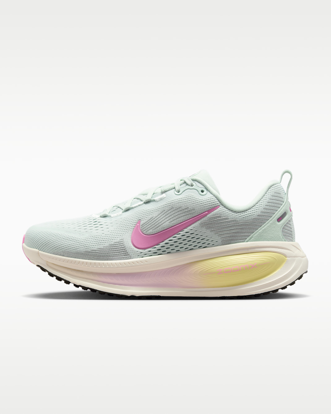 Nike Vomero 18 女款路跑鞋 - Barely Grey/Pale Ivory/Cannon/Playful Pink