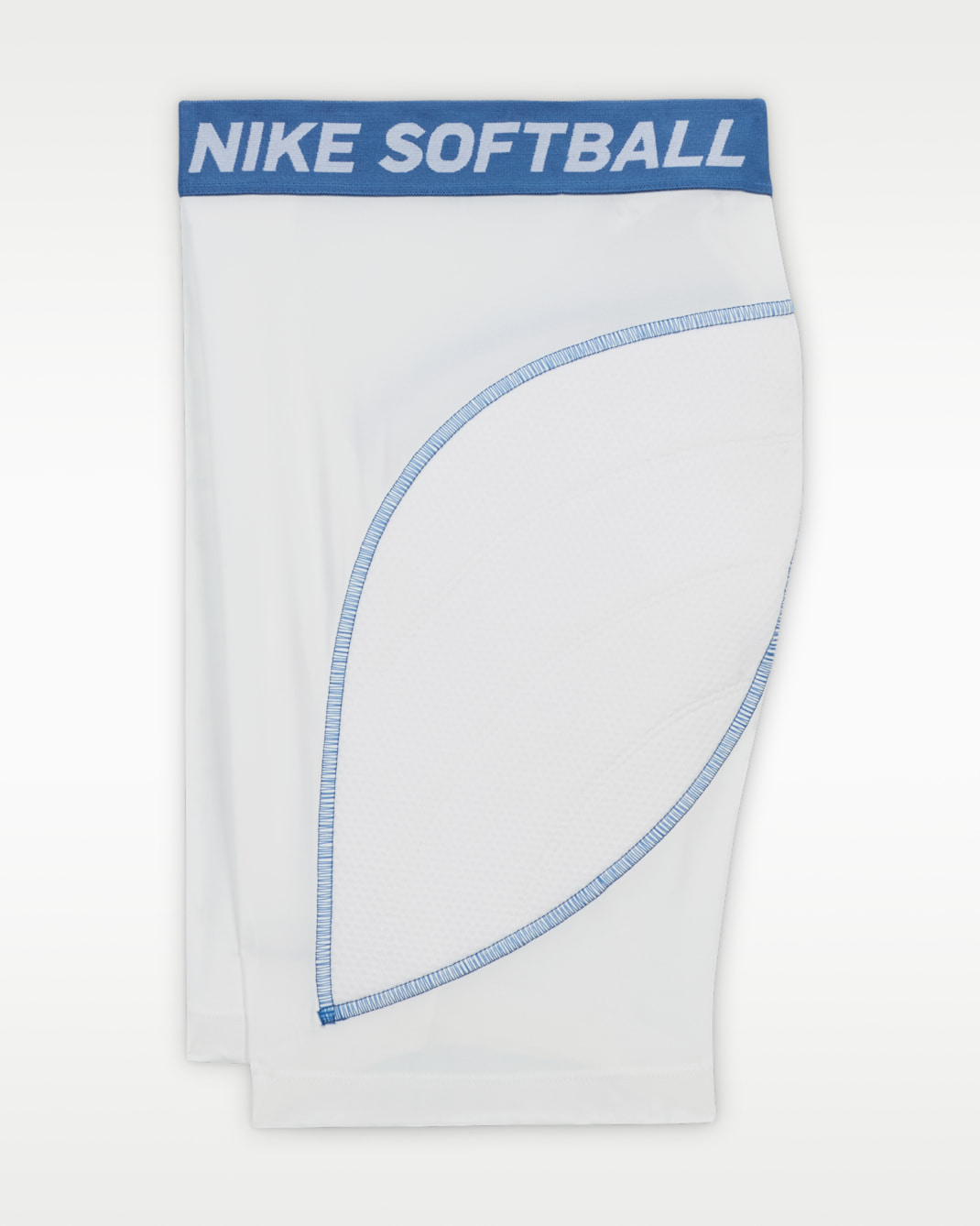Nike Big Kids' (Girls') Dri-FIT Softball Slider Shorts - White