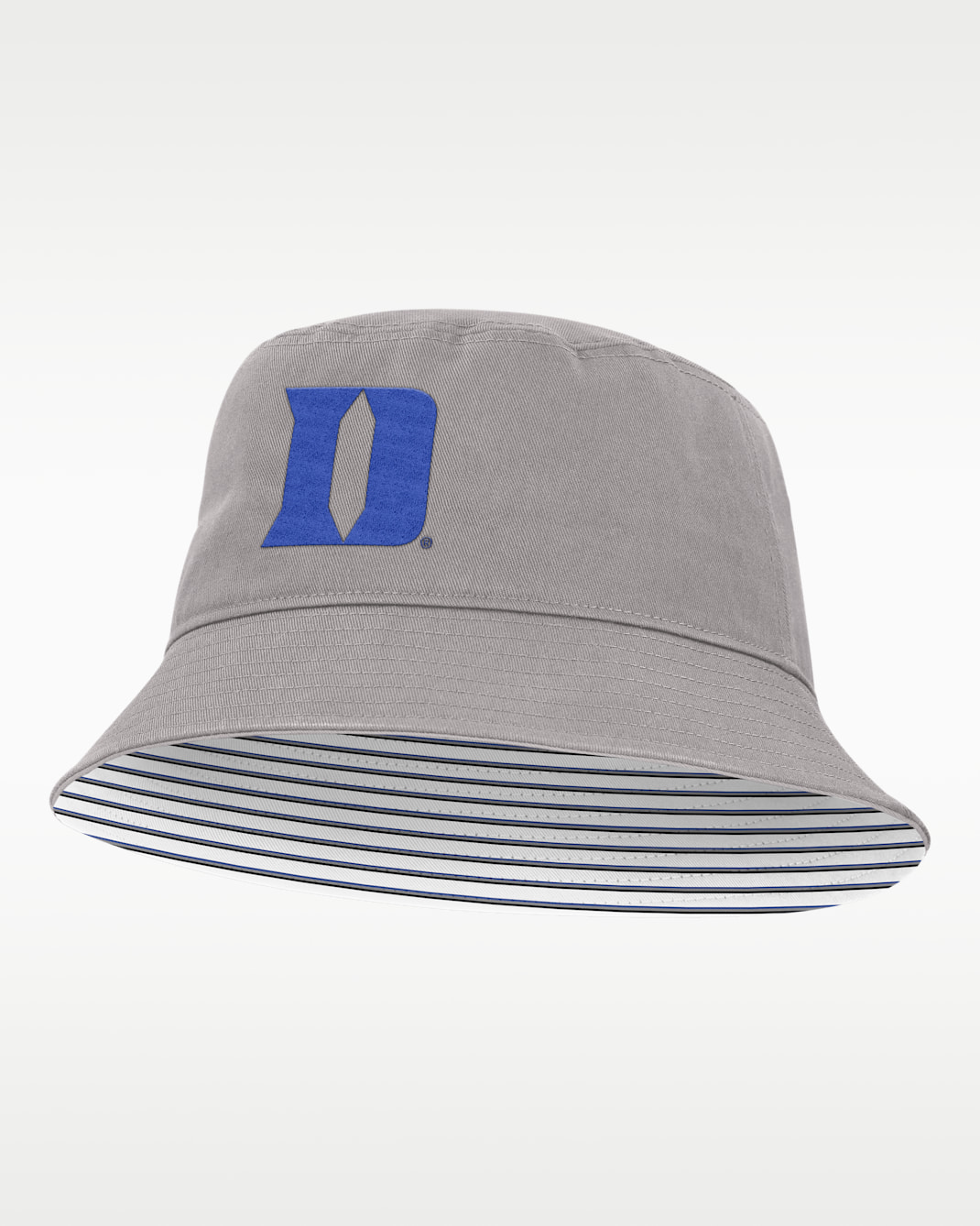 Duke Primetime Apex Men's Nike College Bucket Hat - Grey