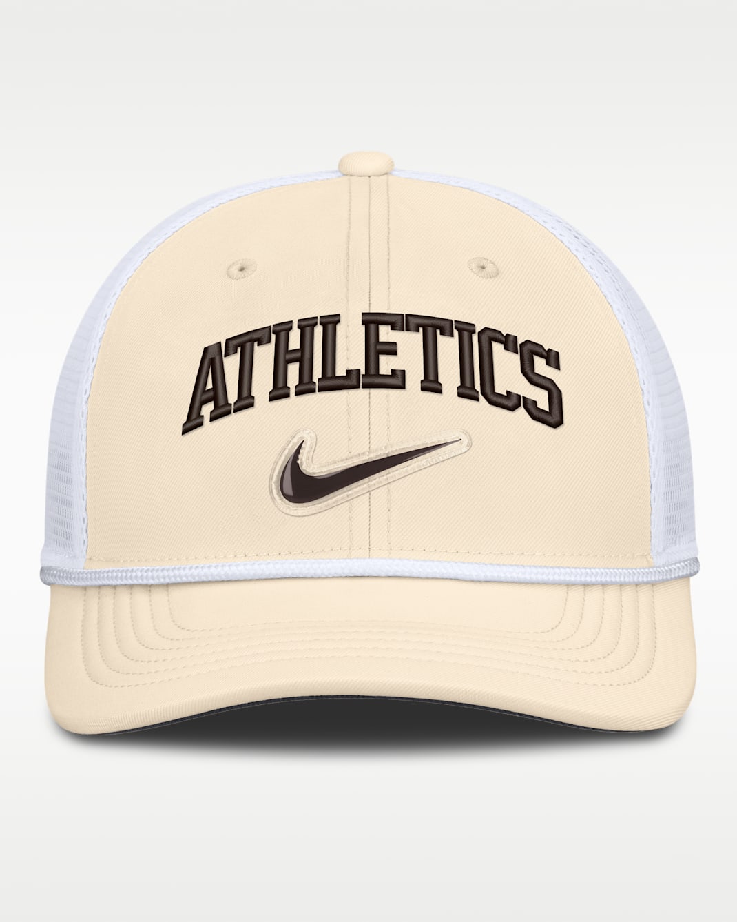 Athletics Rise Men's Nike Dri-FIT MLB Trucker Adjustable Hat