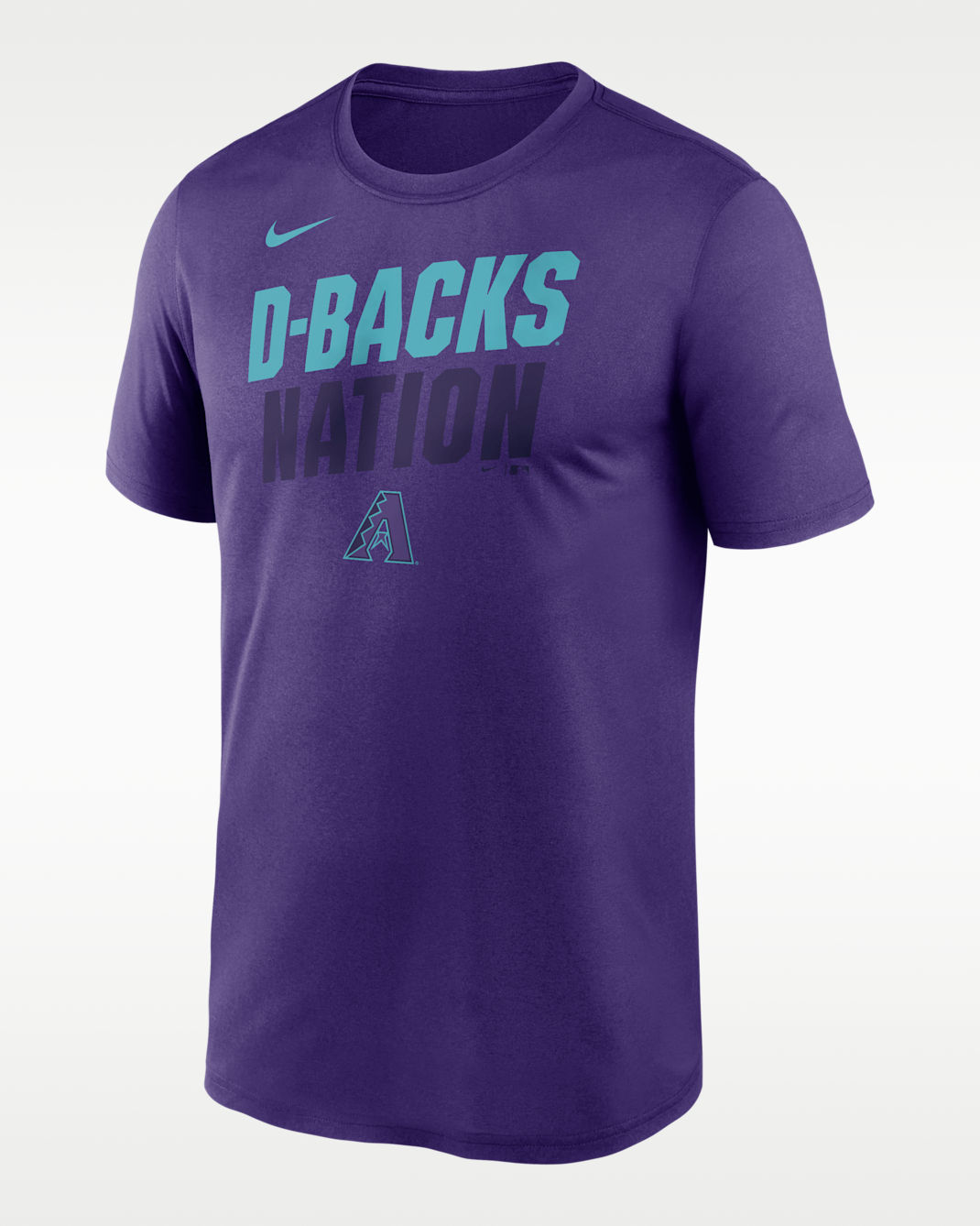 Arizona Diamondbacks City Connect Team Phrase Script Men's Nike Dri-FIT MLB T-Shirt - Purple