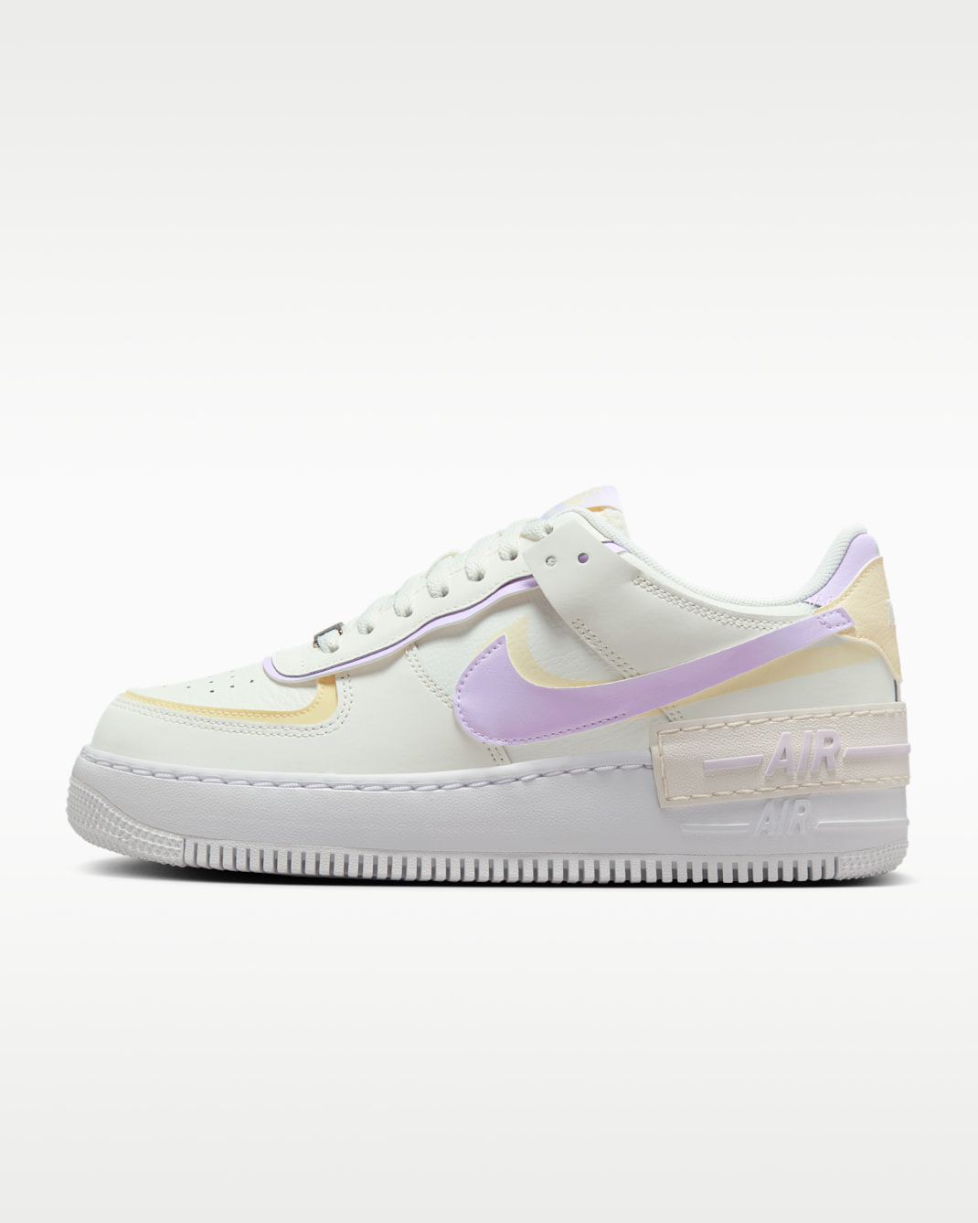 Nike Air Force 1 Shadow Women's Shoes - Sail/Alabaster/White/Barely Grape