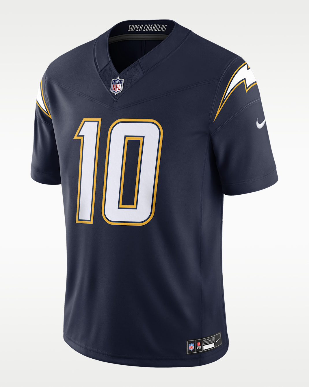 Justin Herbert Los Angeles Chargers Men's Nike Dri-FIT NFL Limited Jersey - Navy