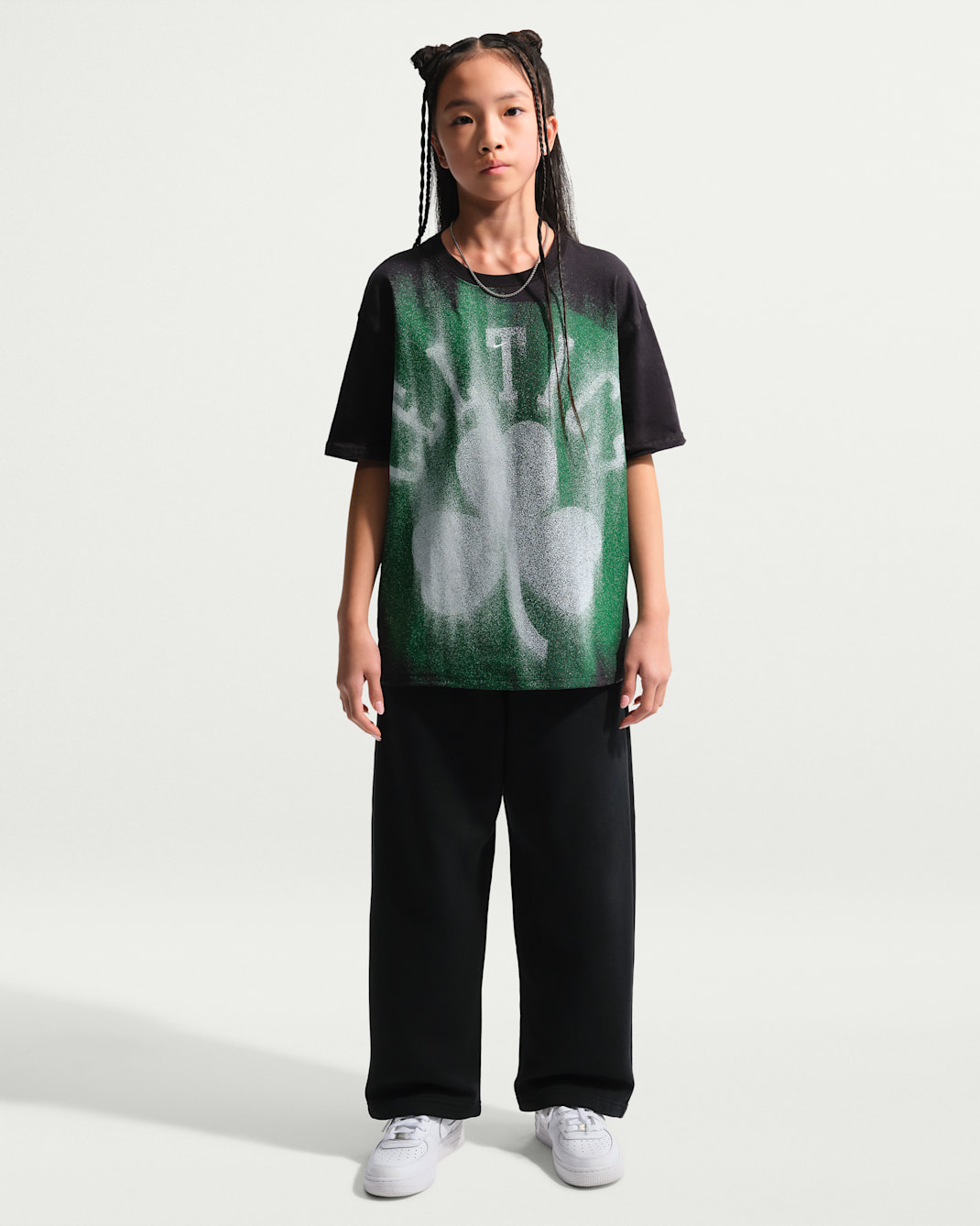 Boston Celtics Nike Edge 26 Big Kids' Short-Sleeve T-Shirt