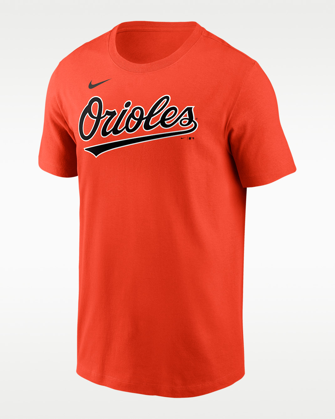 Playera Nike de la MLB para hombre Adley Rutschman Baltimore Orioles - Naranja