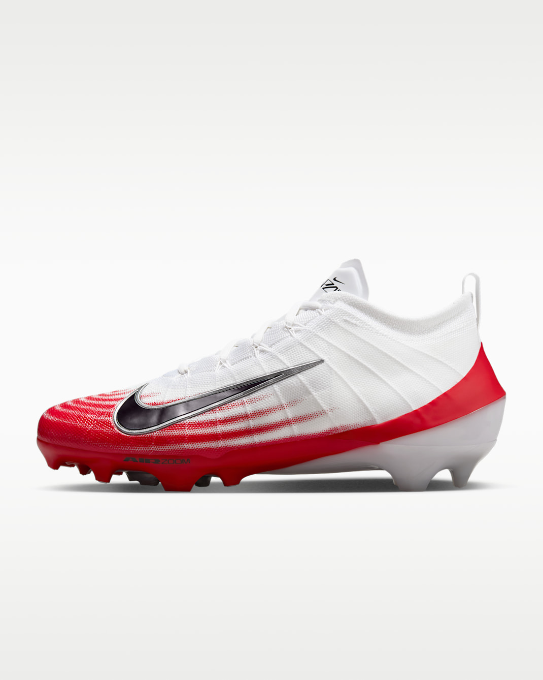 Tacos de fútbol americano Nike Vapor Elite 1 - Blanco/Rojo universitario/Negro