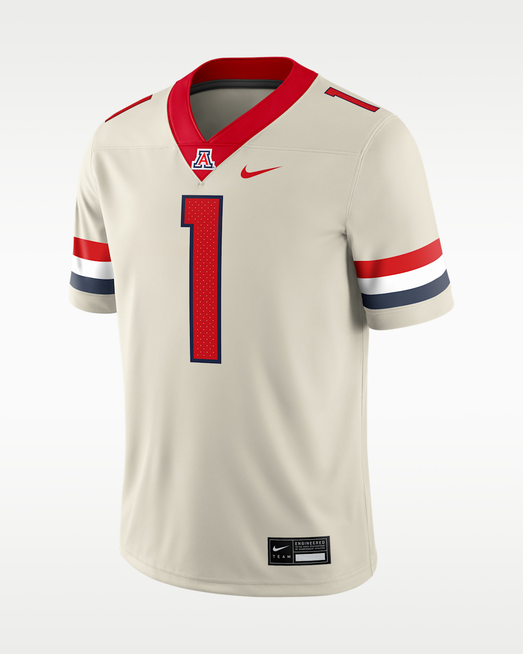 Arizona Men's Nike Dri-FIT College Game Jersey - Cream