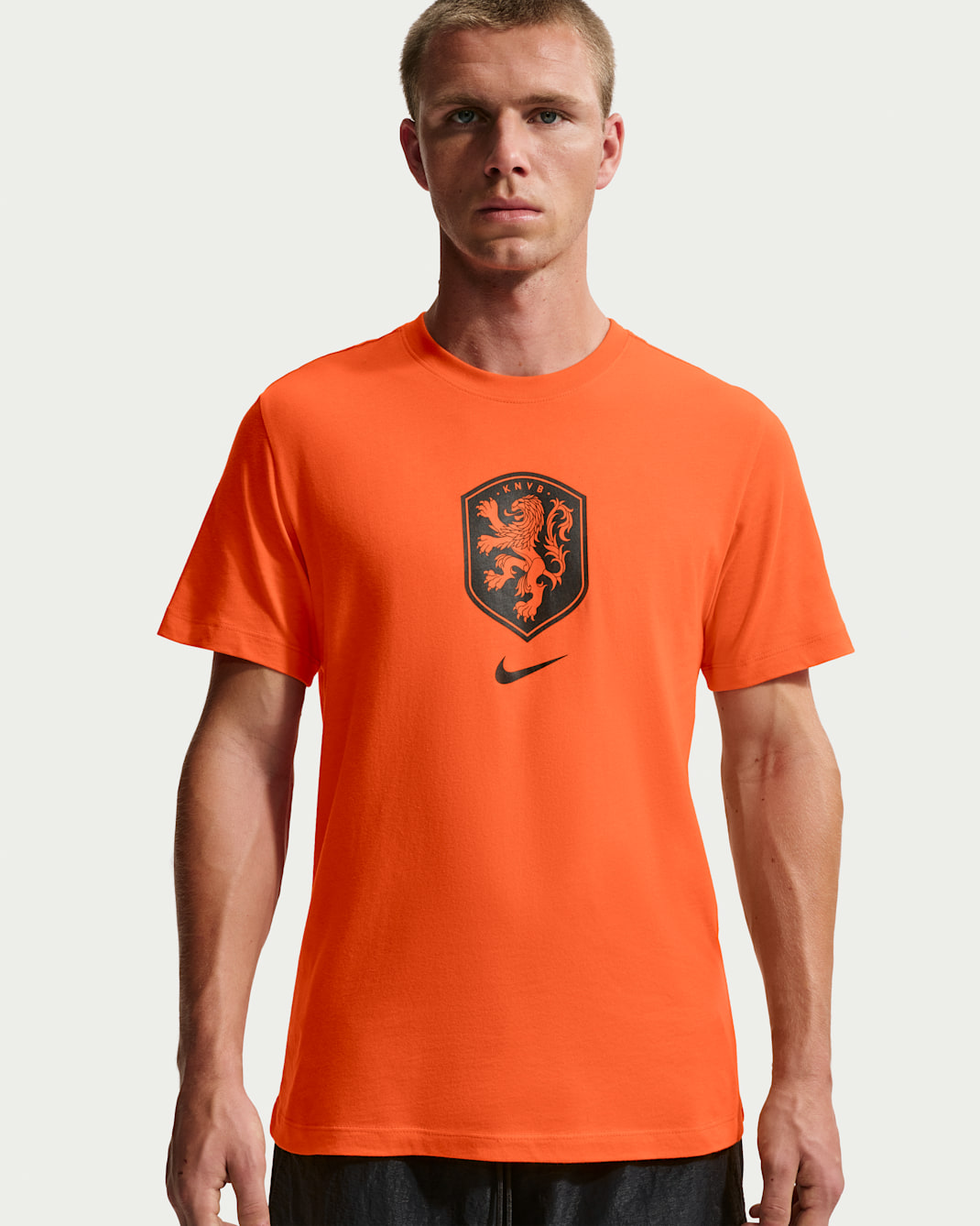 Niederlande Nike Fußball-T-Shirt (Herren) - Safety Orange