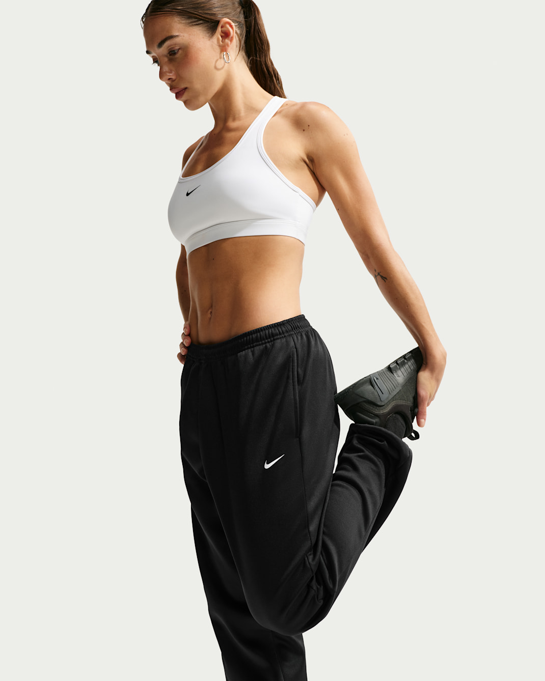 Nike Studio Fleece Sport Women's Therma-FIT Mid-Rise Pants