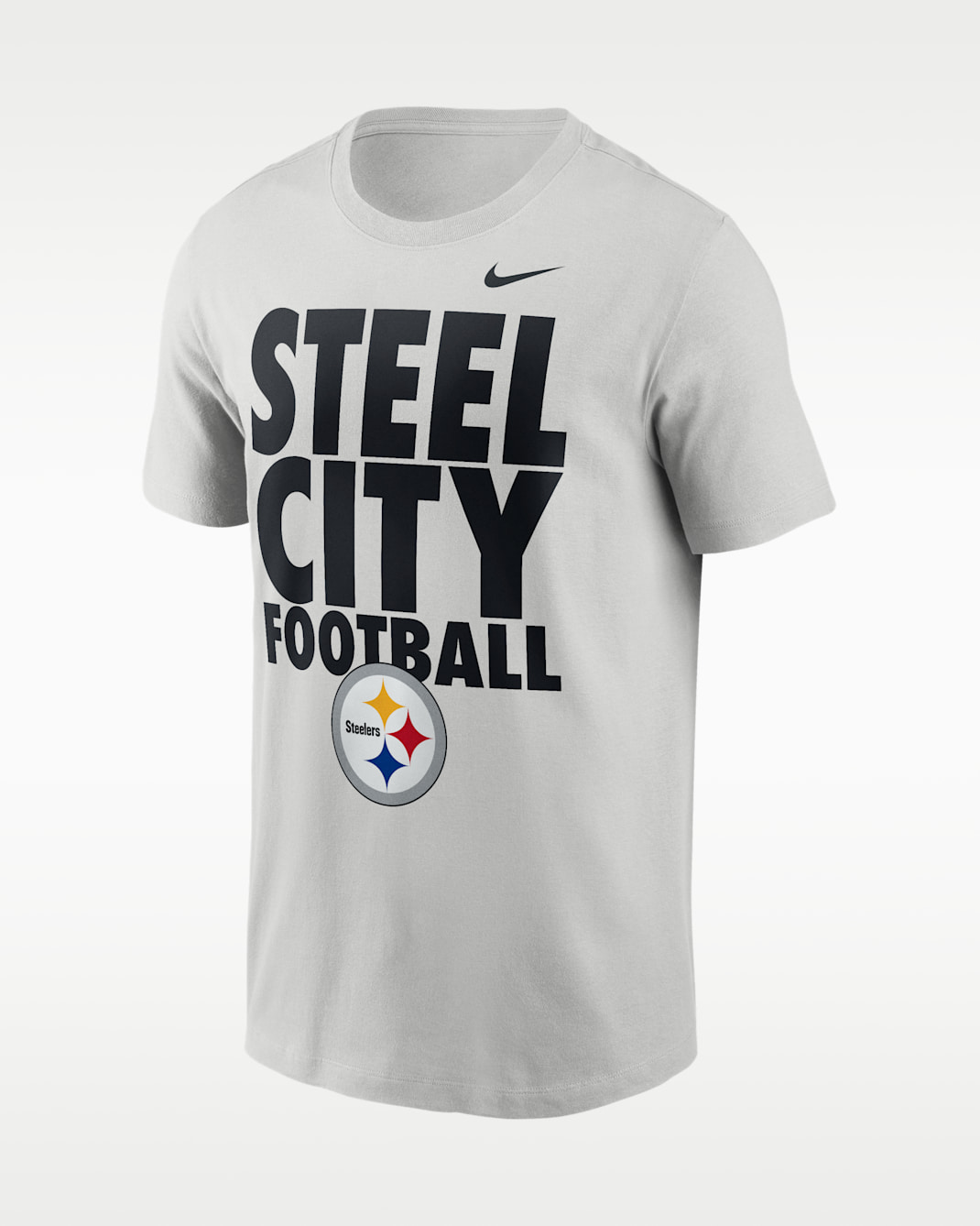 Pittsburgh Steelers Essential Men's Nike NFL T-Shirt - Grey