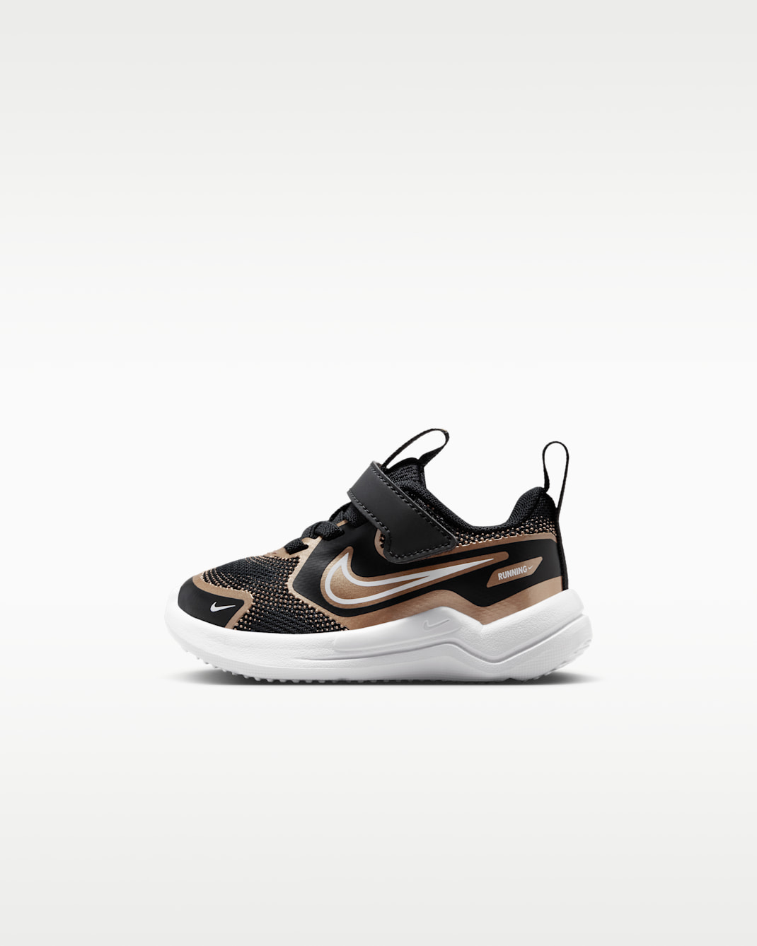 Tenis para bebé e infantil Nike Cosmic Runner SE - Negro/Difuso/Blanco