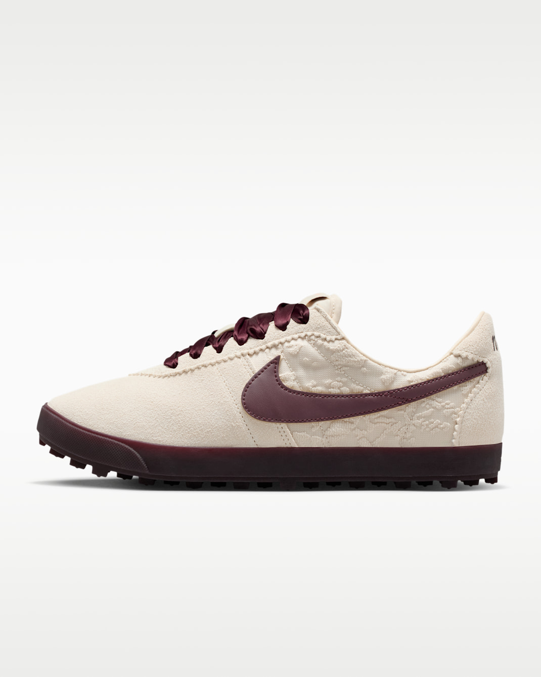 Tenis para mujer Nike Astrograbber Leather SE - Crema claro/Naranja ártico/Burdeos enérgico