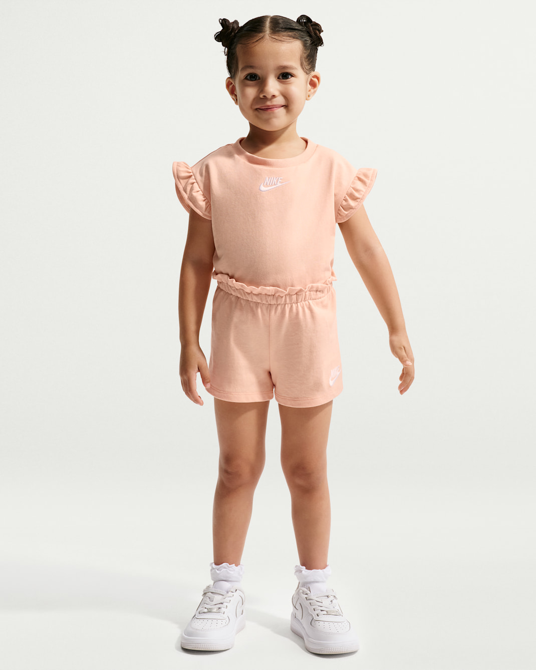 나이키 베이비 투피스 베이비 프렌치 테리 세트 - 아틱  오렌지