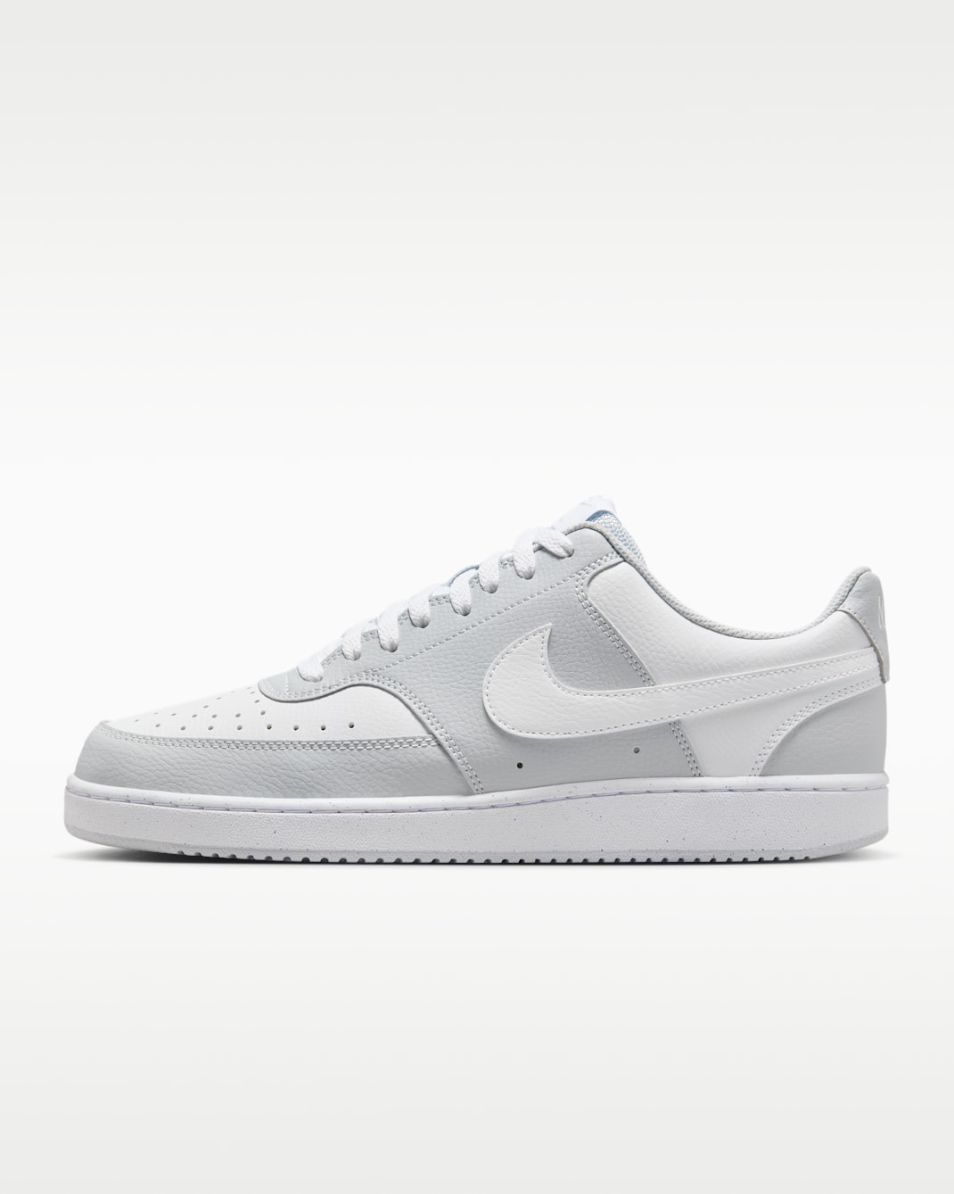 Nike Court Vision Low Men's Shoes - Pure Platinum/White