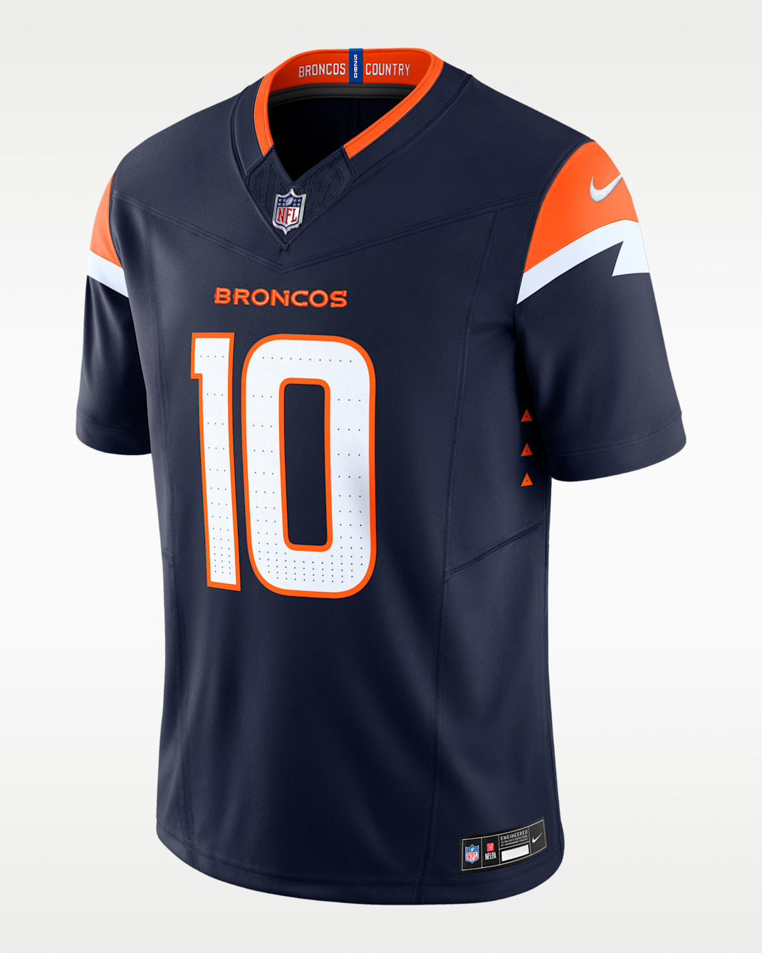 Bo Nix Denver Broncos Men's Nike Dri-FIT NFL Limited Jersey - Navy