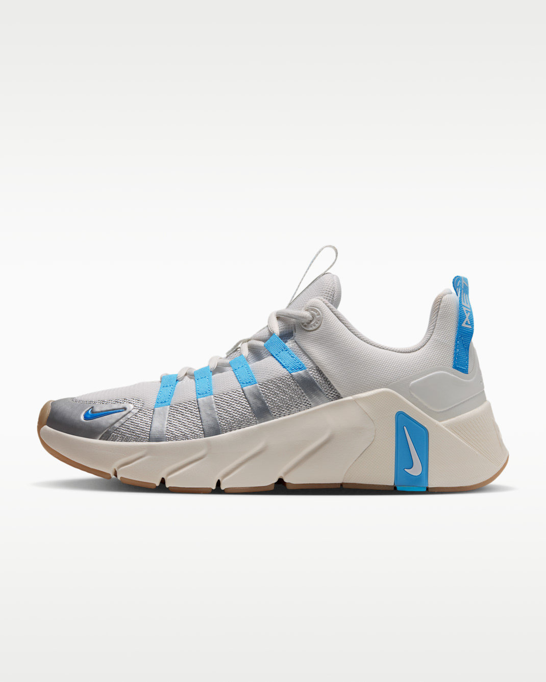 Nike Free Metcon 7 Women's Training Shoes - Summit White/Pale Ivory/Metallic Silver/Baltic Blue