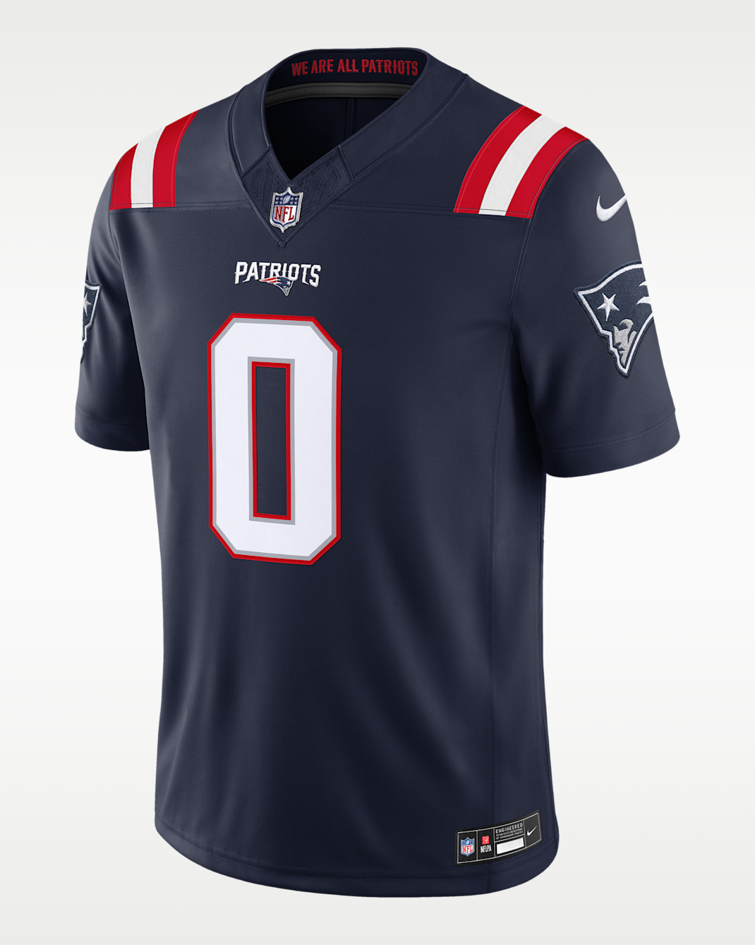 Christian Gonzalez New England Patriots Men's Nike Dri-FIT NFL Limited Jersey - College Navy