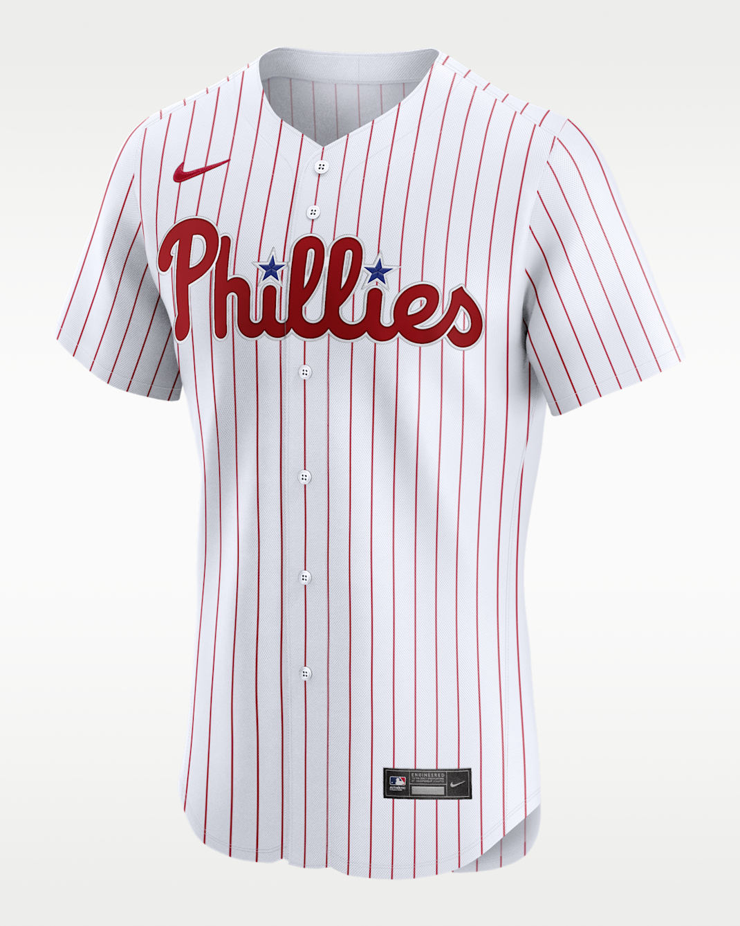 Jersey Nike Dri-FIT ADV de la MLB Elite para hombre Philadelphia Phillies - Blanco
