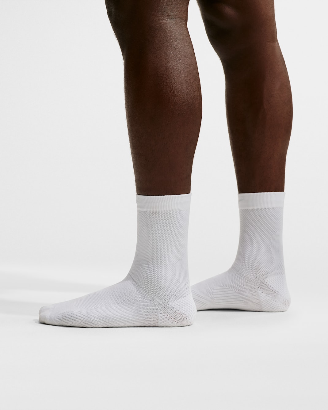 Nike Running leichte Crew-Socken (1 Paar) - Weiß/Schwarz/Pure Platinum