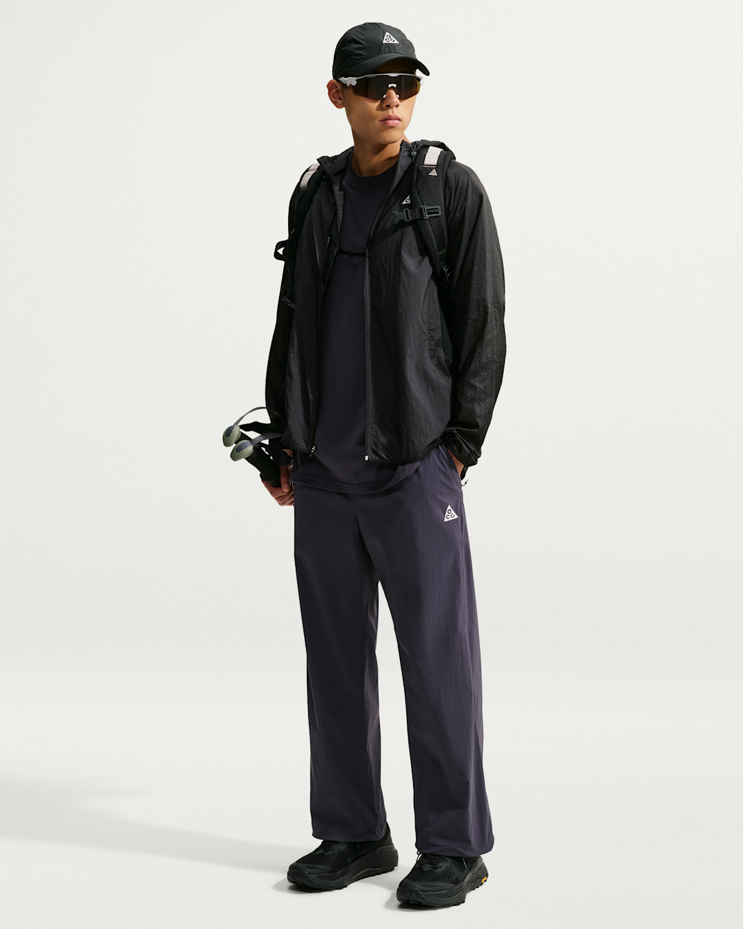 ACG ハイステークス メンズ ハイキングパンツ - グリッドアイアン/サミットホワイト