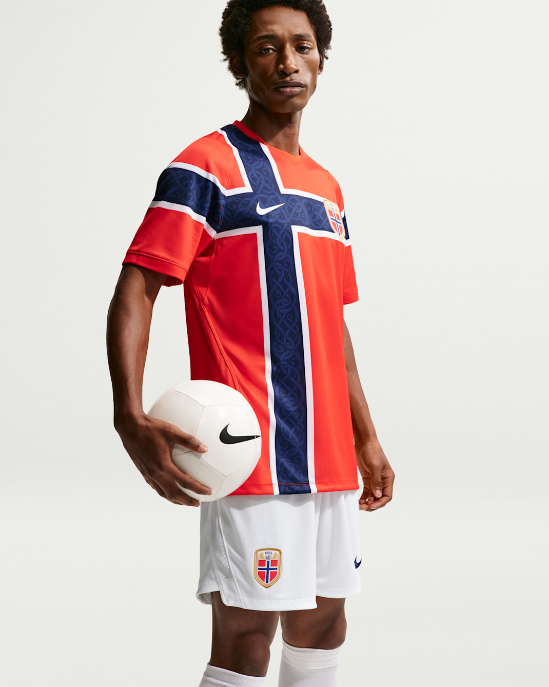 Norway 2026 Stadium Home Men's Nike Dri-FIT Soccer Replica Shorts