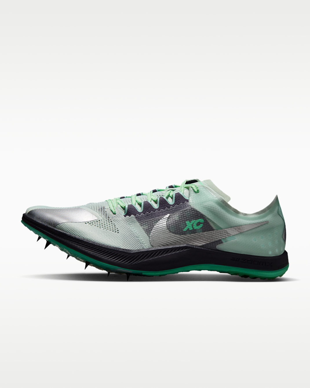 Nike Dragonfly XC Cross-Country Spikes - Barely Green/Green Glow/Iced Jade/Metallic Silver