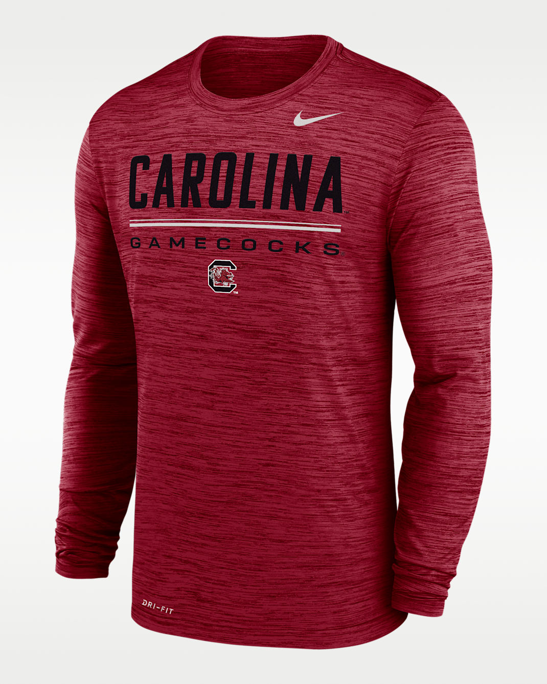 Nike College Legend (South Carolina Gamecocks) Men's Long-Sleeve T-Shirt - Garnet