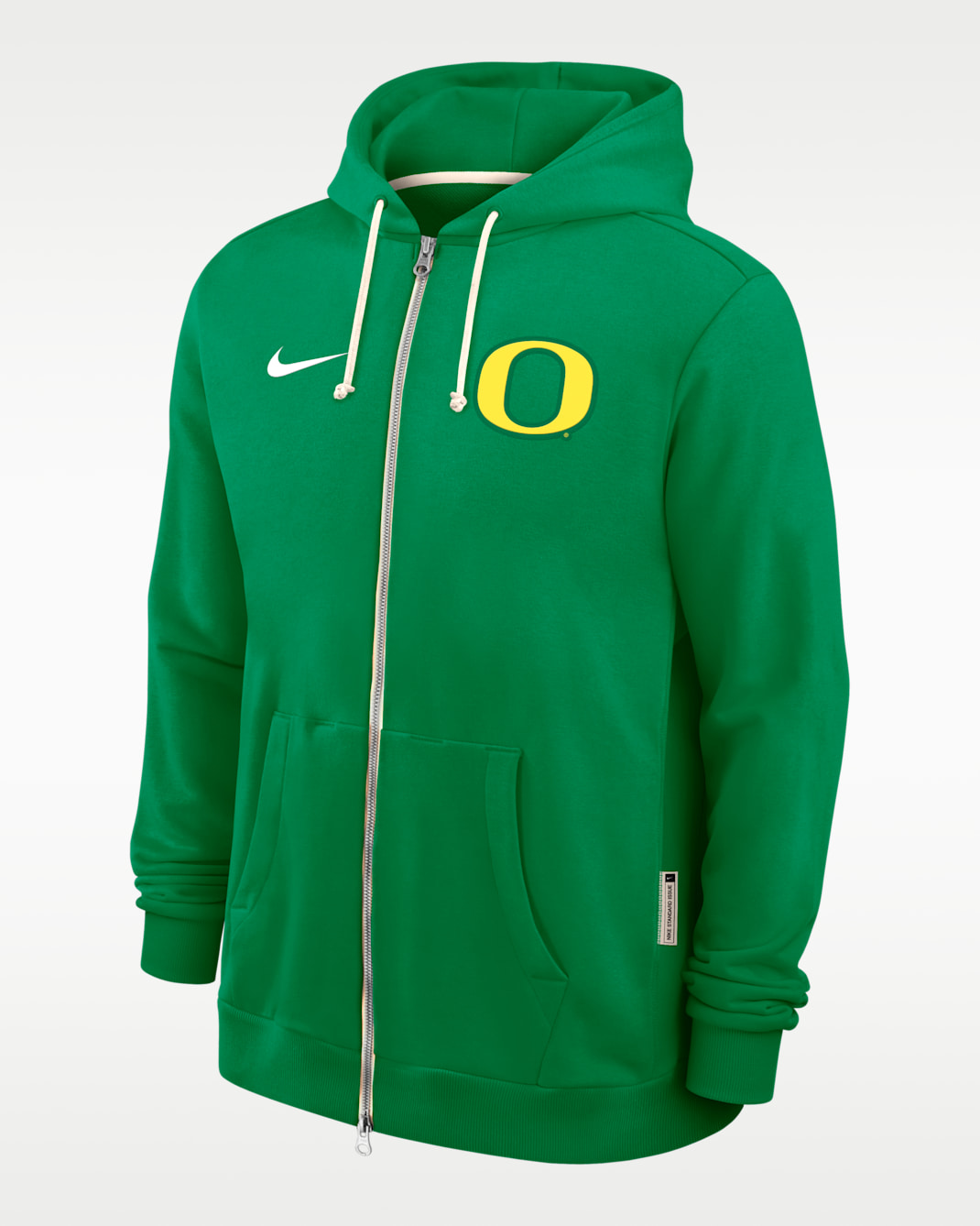Oregon Sideline Men's Nike Dri-FIT College Full-Zip Hoodie - Apple Green