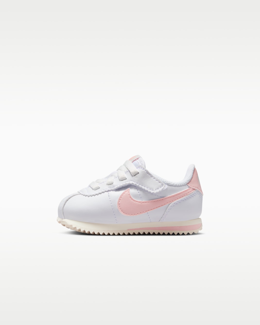 Nike Cortez EasyOn Baby/Toddler Shoes - White/Sail/Echo Pink