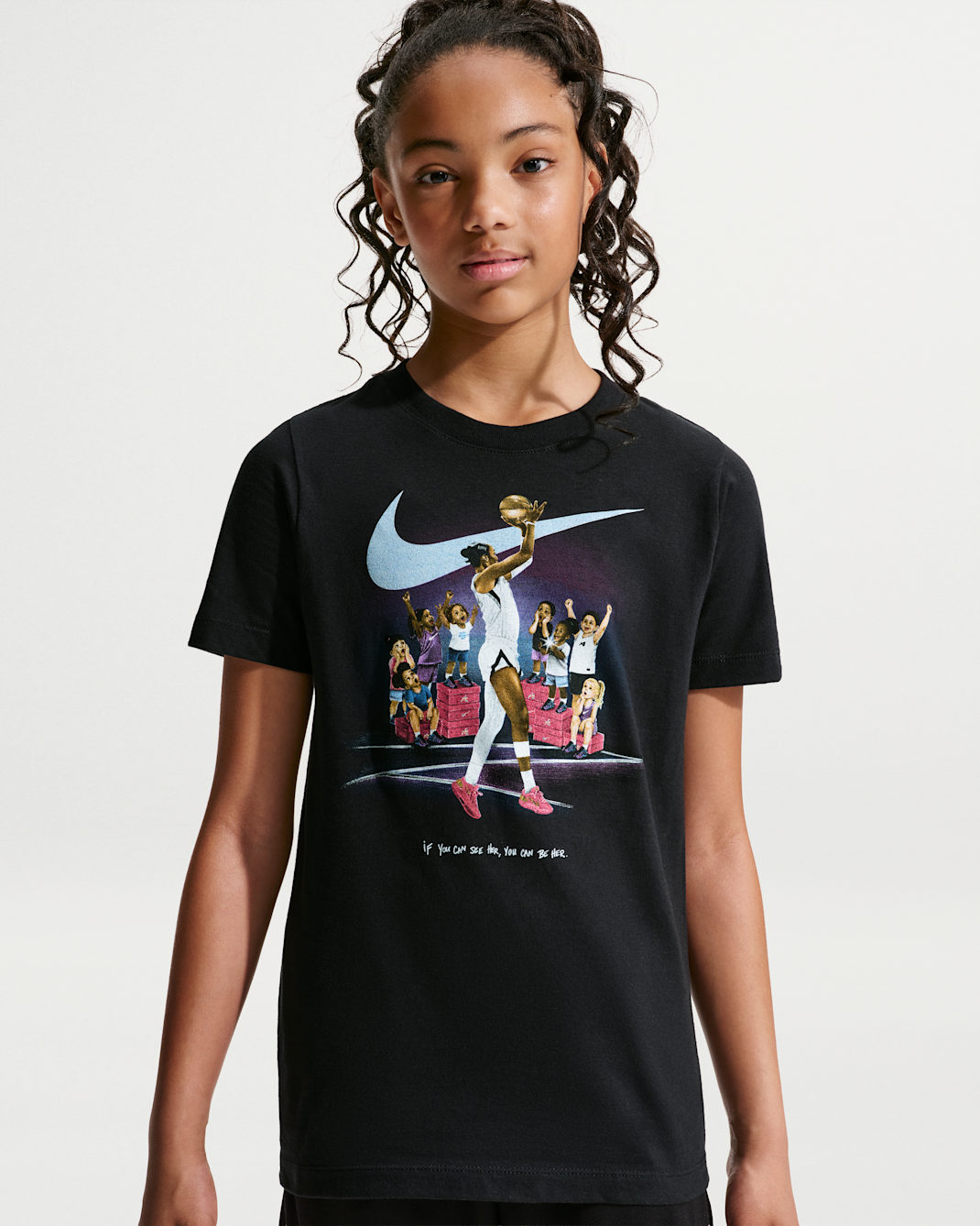 A'ja Wilson Big Kids' Nike T-Shirt
