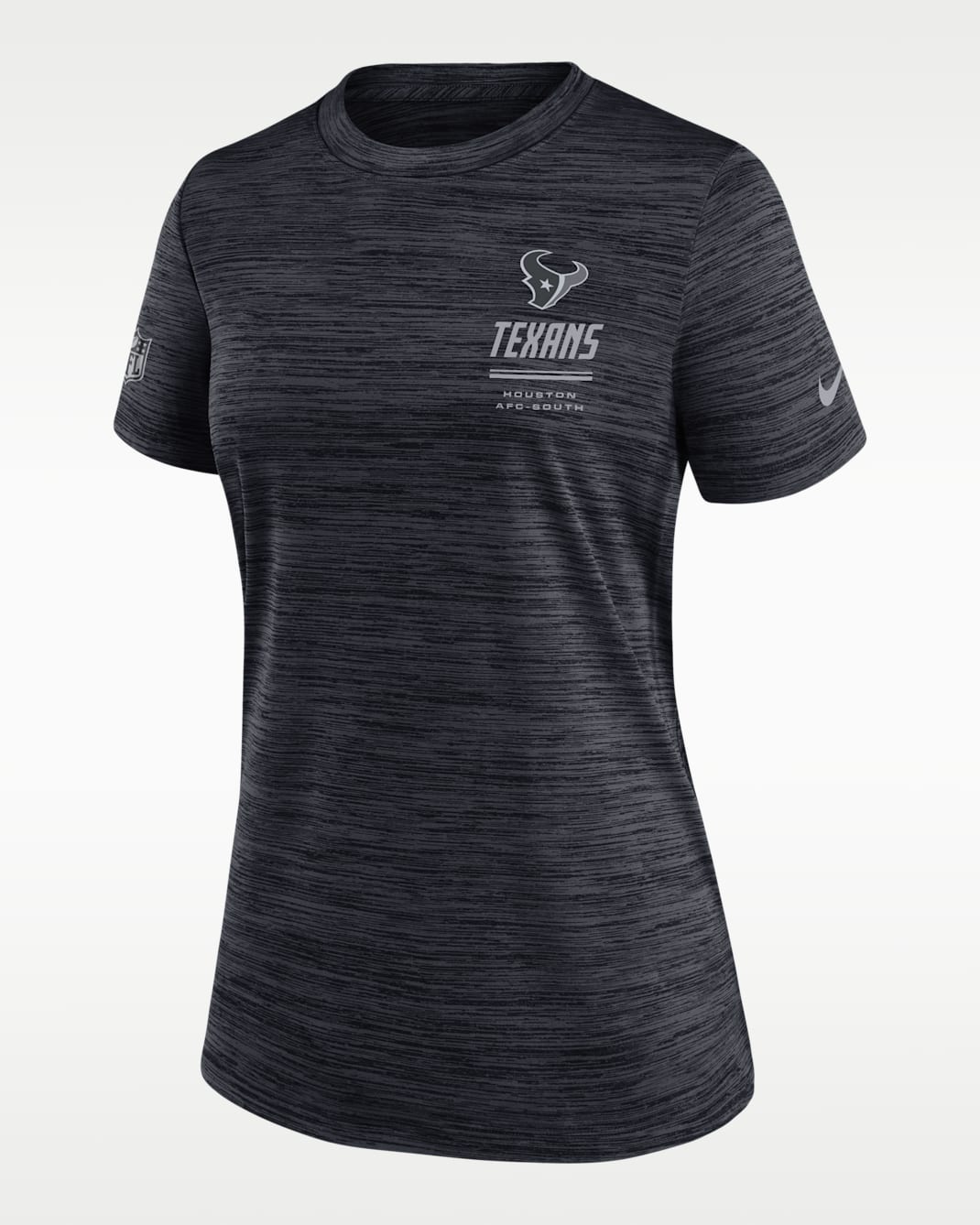 Playera Nike Dri-FIT de la NFL para mujer Houston Texans Sideline Velocity - Azul campo de juego