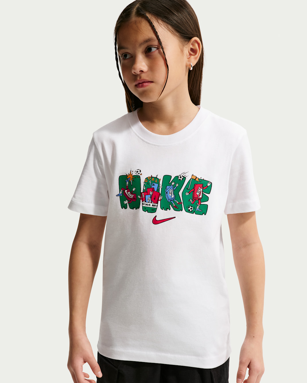 Nike Sportswear Older Kids' T-Shirt - White