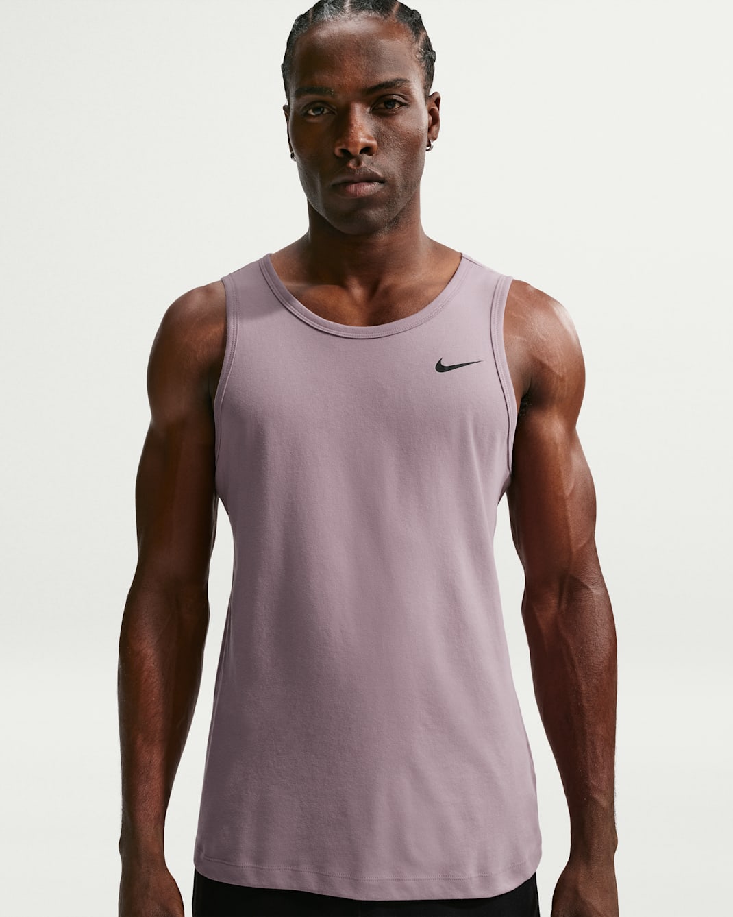 Nike Dri-FIT Men's Training Tank - Light Violet Ore/Black