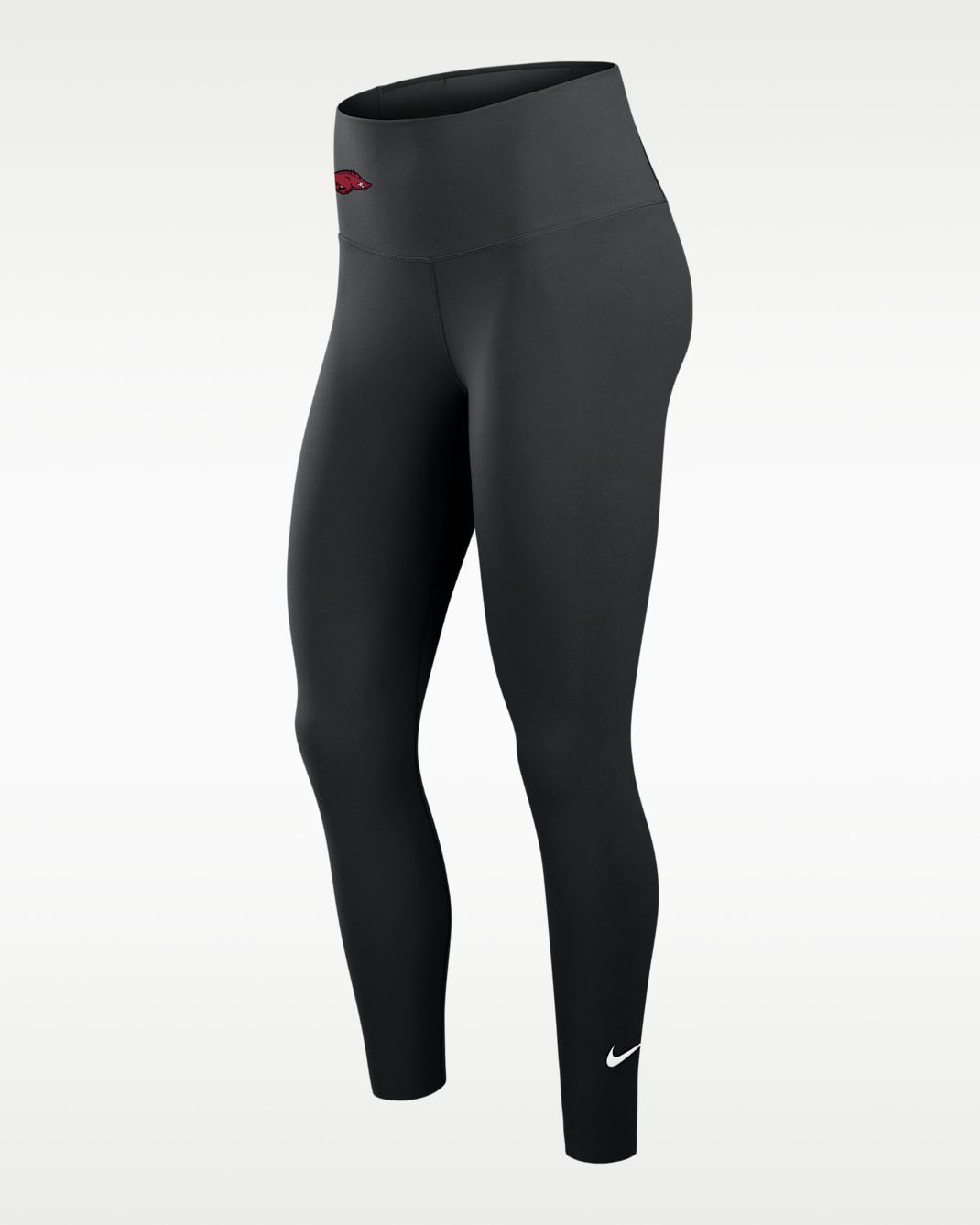 Nike One (Arkansas Razorbacks) Women's Dri-FIT High-Rise Leggings - Black