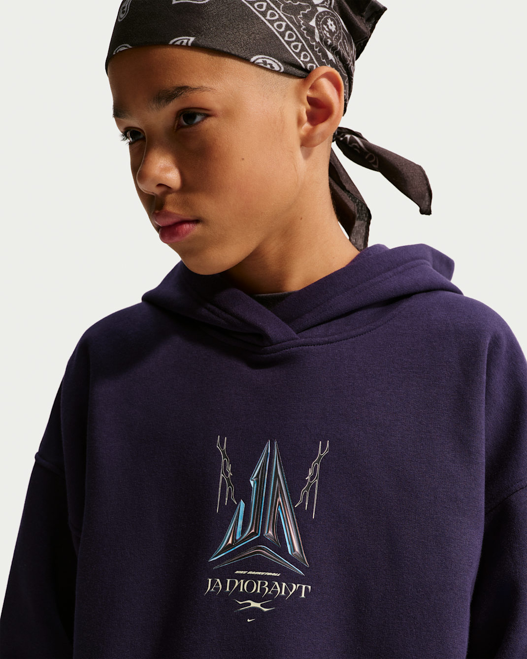 Ja Big Kids' Club Fleece Oversized Hoodie