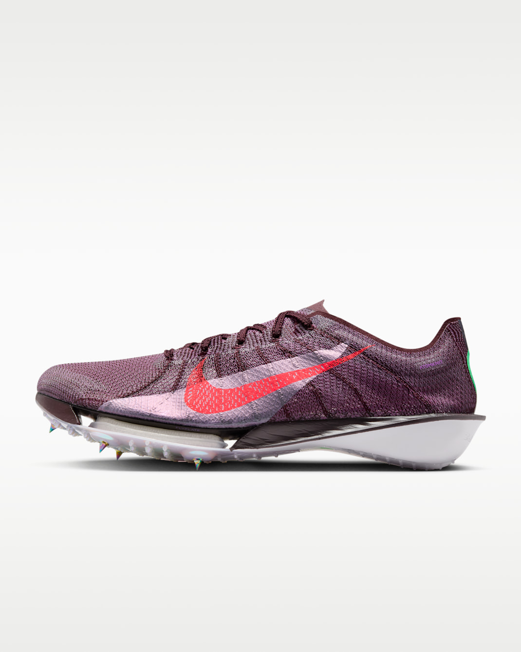 Nike Victory 2 "Faith Kipyegon" Track & Field Distance Spikes - Burgundy Crush/Electric Algae/Fuchsia Dream/Flash Crimson